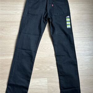 New Levi’s Black Men’s Straight Fit Jeans